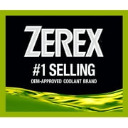 Zerex Original Green Antifreeze & Coolant Unsurpassed Freeze Protection, 1 Gal