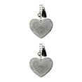 thumbnail image 4 of Thinsony Heart-shaped Key Ring Keys Safe And Fashionable Personalized Key Chain white 2Set, 4 of 6