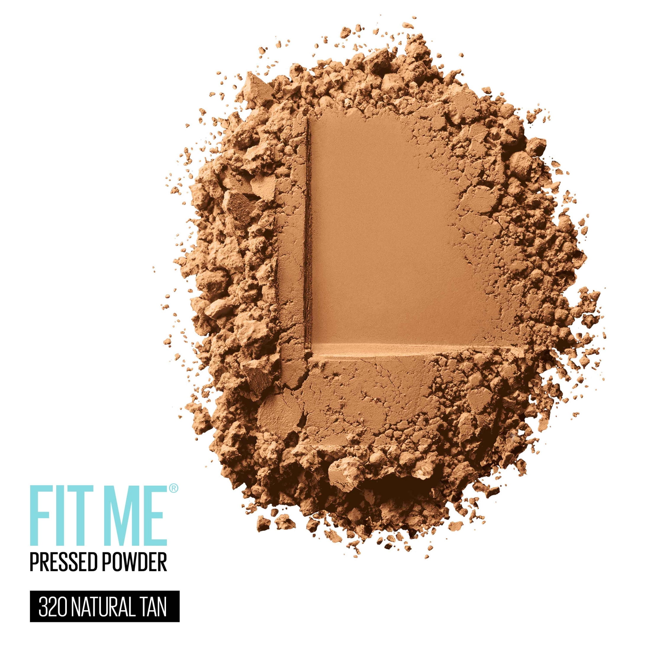 (3 pack) Maybelline Fit Me Matte Poreless Pressed Face Powder Makeup, Natural Tan, 0.29 oz