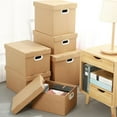 thumbnail image 3 of EeaseCA File Storage Box File Storage Holder Office File Storage Organizer Document Box, 3 of 7