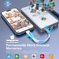 thumbnail image 2 of Disco duro externo iDiskk 4TB para iPhone iPad Android, 2 of 7