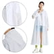 thumbnail image 3 of Poncho impermeable desechable con capucha para hombres, mujeres y adultos (Blanco), 3 of 3