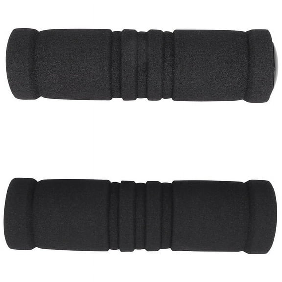 1 Pair for Bike Bicycle Handle Handlebar Soft Sponge Bar Grips Black