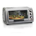 thumbnail image 1 of Hamilton Beach 31127D Countertop Toaster Oven, Roll-Top Door, Silver, 1 of 3