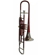 Valve Trombone Bb RED NICKEL TRUMBONE WITH CASE
