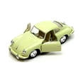 thumbnail image 4 of 5" Kinsmart Porsche 356 B Carrera 2 Diecast Model Toy Car 1:32 Cream, 4 of 4