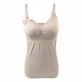 thumbnail image 4 of Womens Nursing Tank Tops Built in Bra for Breastfeeding Maternity Camisole Brasieres, 4 of 5