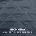 thumbnail image 4 of Furhaven Replacement Dog Bed Cover Quilted Sofa-Style Machine Washable - Iron Gray Medium, 4 of 5