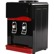 Water Cooler Dispenser Desktop Top Loading Water Dispenser Touchless 3 Function Hot Warm Cold with Child Safety Lock Drinking Fountain