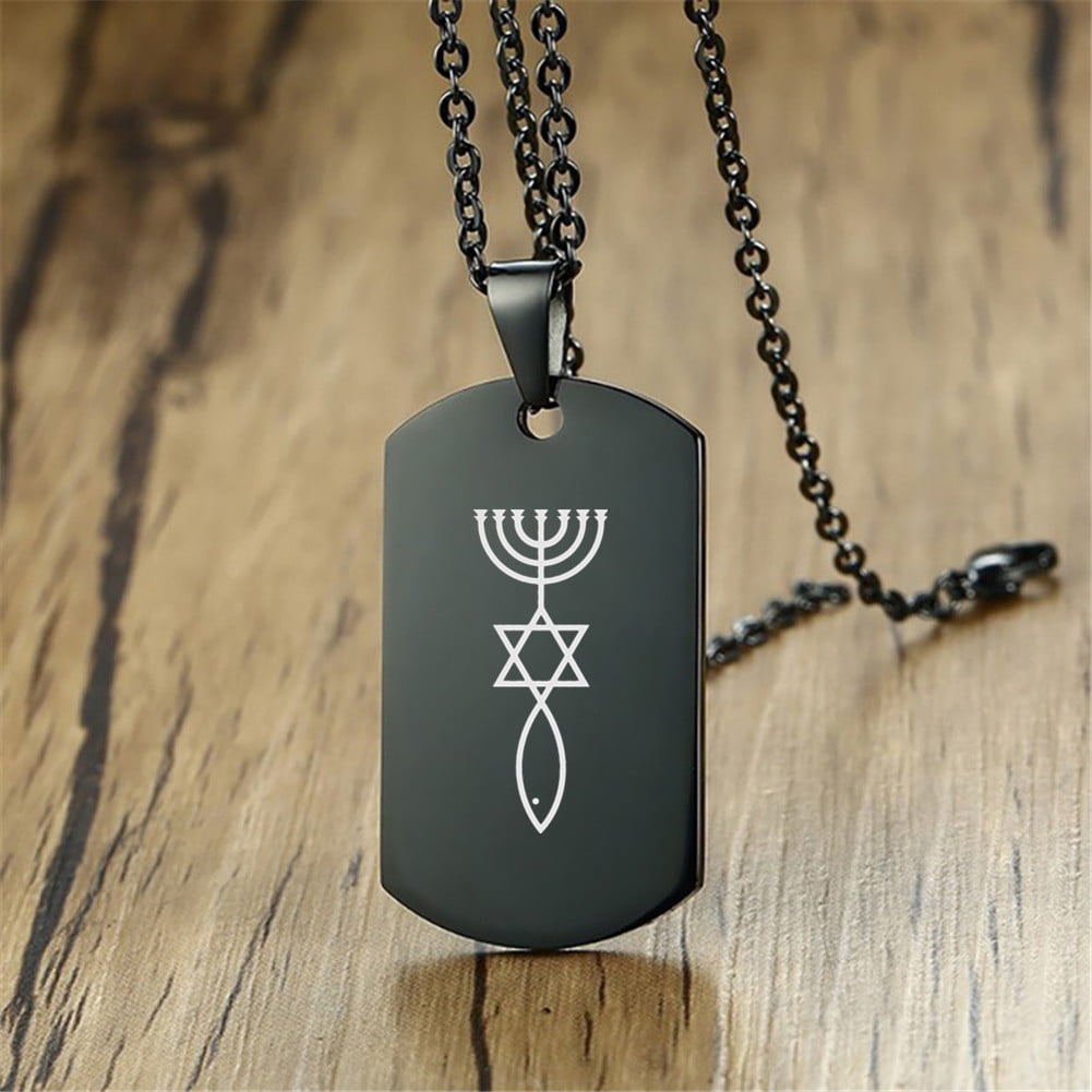 Star of David Necklace for Men, Men's Necklace Silver Magen David, Black,  Gift for Him, Jewish, Hebrew Jewelry From Israel, Judaica - Etsy Israel