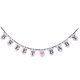 thumbnail image 1 of SWEET BABY Pink Heart Baby Shower Macarena Ducha bandera bebé, 1 of 8
