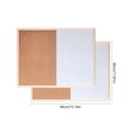 thumbnail image 3 of NWOKYZGH 2pc Magnetic Whiteboard Cork Board Combination Memorandum Board Suitable for office Home Student Photo Display Board 5ml, 3 of 7
