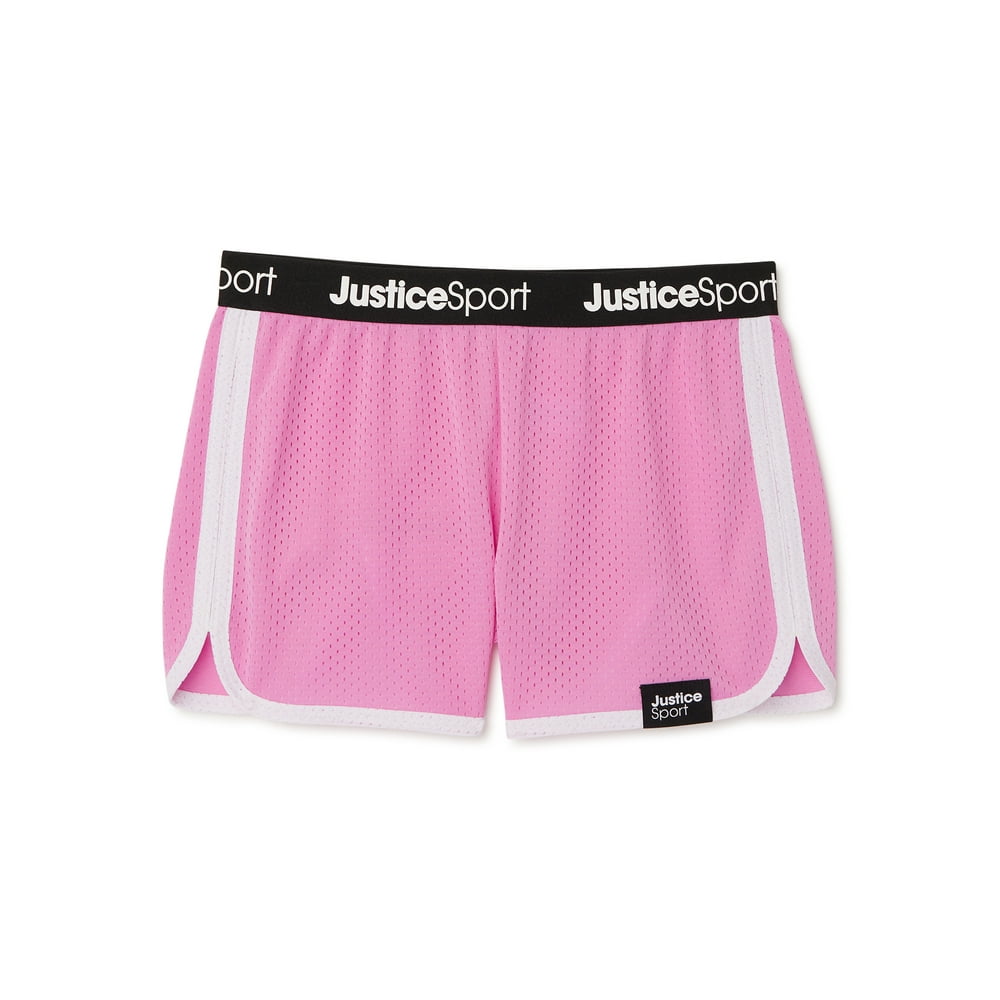 Justice Justice Girls Running Track Shorts, Sizes 518 & Plus
