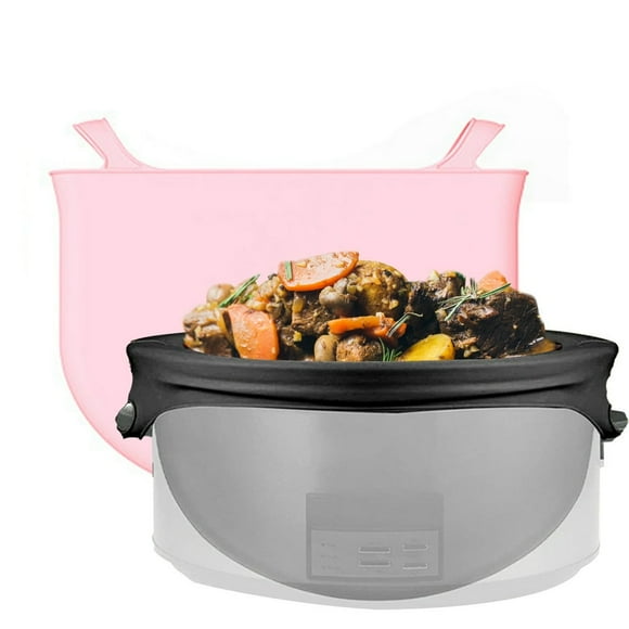 Mesase Silicone Slow Cooker Divider Liners for 6QT Crock Pot