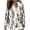 A67 White-Linen Shirts for Women, variant on Plus Size Linen Shirts for Women V-Neck Long Sleeve Tops Floral Leaf Print Oversized Tshirts Relaxed Flowy Going Out Beach Vacation Top XXXL