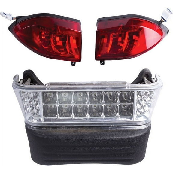GTW LED Light Kit for Club Car Precedent 2004-2008 Electric Golf Cart