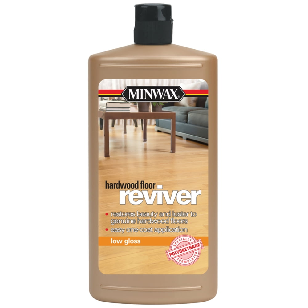 Minwax Low Gloss Hardwood Floor Reviver Liquid 32 oz. Total Qty 4