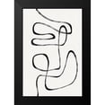 thumbnail image 2 of The Miuus Studio 11x14 Black Modern Framed Museum Art Print Titled - Abstract Line No5., 2 of 5