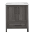 thumbnail image 4 of BridgePoint Home Daisy 30" Single Sink Bathroom Vanity in Grey with White Stone Top, 4 of 16