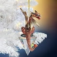thumbnail image 3 of Design Toscano Diamond Dragon 2019 Gothic Holiday Ornament, 3 of 7