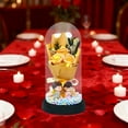 thumbnail image 4 of Tyidzon Glass Rose, Forever Flowers Bouquet with Lights Gifts for Women Preserved Flowers for Valentine's Day Mother's Day Anniversary Birthday Gifts for Women Girlfriend Wife, 4 of 7