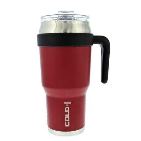 40oz thermal insulated ergonomic slender reduce vacuum lid mug handle cold stainless base steel dialog displays option button additional opens