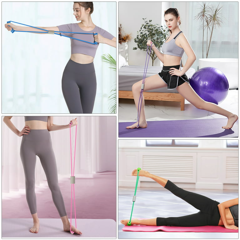 Portable Yoga Bar Elastic Rope Pull Rope Fitness Equipment Yoga