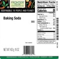 Frontier Herb Bulk Baking Soda Powder, 16 oz