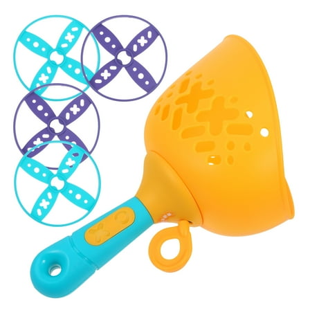 Zehuanyu 1 Set Flying Disc Launcher Outdoor Flying Disc Sports Toy Interactive Toy