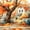 Orange 2, variant on Manfei Classic Halloween Pumpkin Lantern Bed Sheets,Hello Fall Foliage Print Full Size Sheets,4 Pieces,1 Flat Sheet,1 Fitted Sheet and 2 Pillowcases