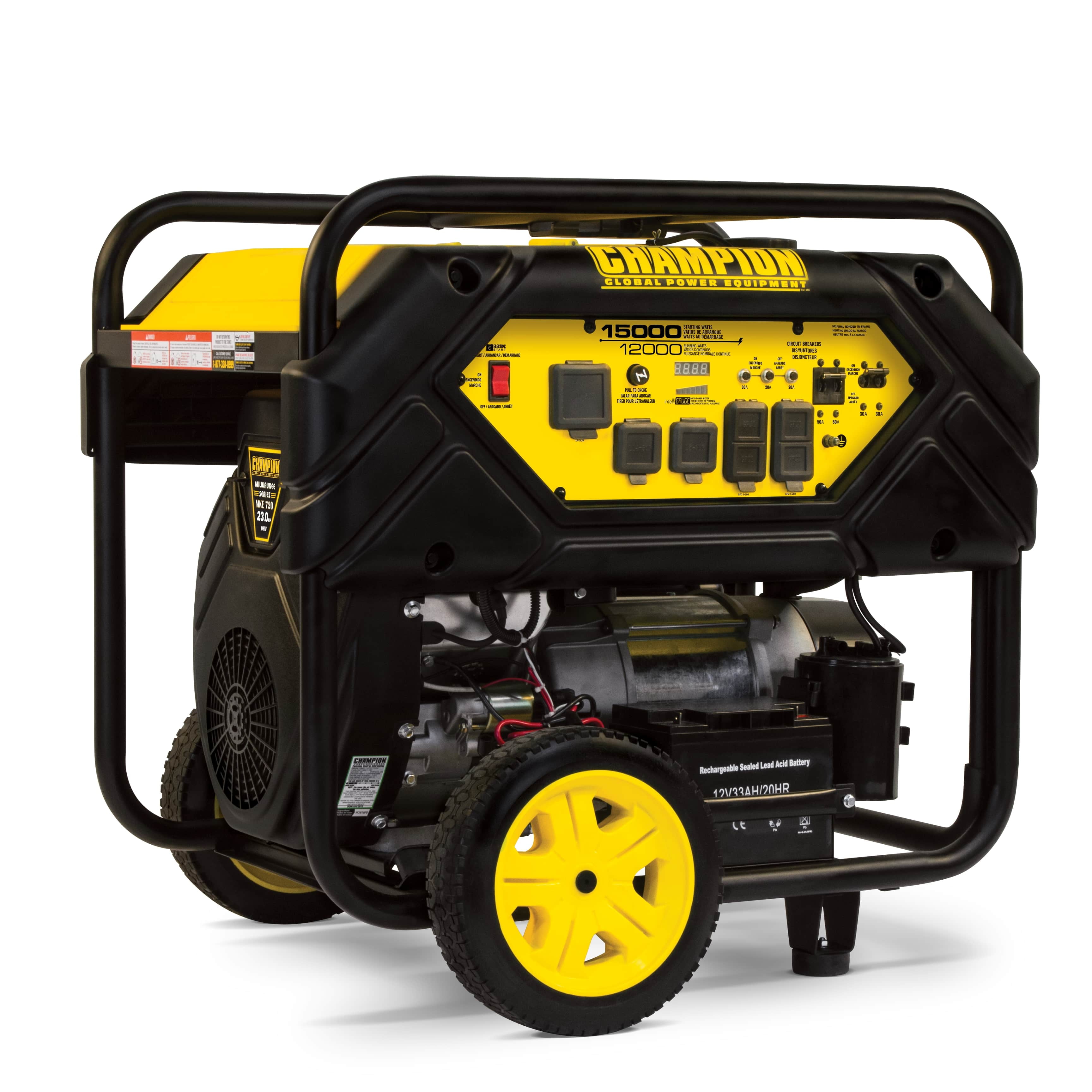 Bandit hjælpe tricky Champion Power Equipment 15,000/12,000 Watts Portable Generator with  Electric Start and Lift Hook - Walmart.com