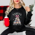 thumbnail image 5 of Santa's Book Club -  Women's Sweatshirt, 5 of 12