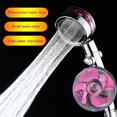 thumbnail image 2 of Cabezal de ducha de baño presurizado Rociador de lluvia giratorio de masaje de mano (Rojo) Hugtrwg Para estrenar, 2 of 9