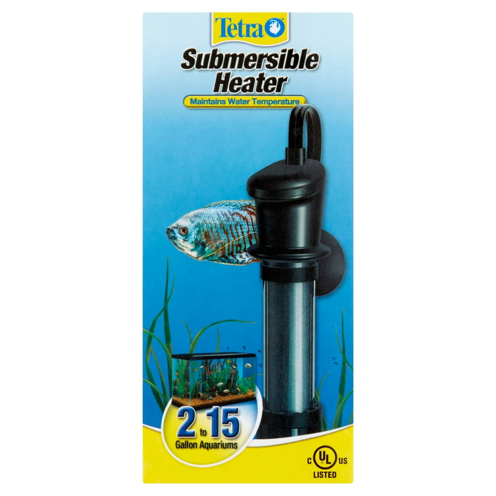 Tetra Submersible Aquarium Tank Heater, 215 Gallon, 50Watt Walmart