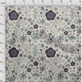 thumbnail image 4 of oneOone Cotton Poplin Dusty Gray Fabric Asian Japanese Sewing Fabric By The Yard Printed Diy Clothing Sewing Supplies 42 Inch Wide, 4 of 5