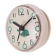 thumbnail image 4 of Reloj de ducha de baño con ventosa, fácil lectura, decoración del hogar, reloj redondo de agua Blanco, 4 of 9