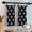 Black, variant on White Boho Geometric Kitchen Towel Dish Cloths Set of 1, Microfiber Soft Kitchen Hand Towels, Modern Simple Aztec Ethnic Pattern Absorbent Quick Drying Dishcloths 18 x 28 Inches