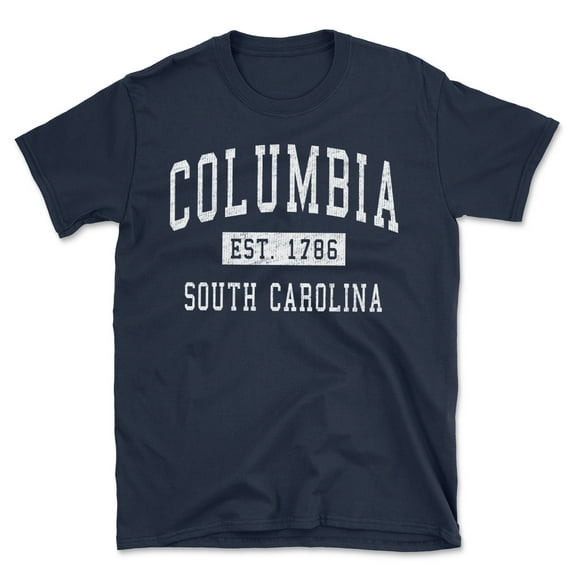 Columbia South Carolina Classic Established Men's Cotton T-Shirt