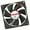 24V, variant on MOMOJIA 9225 Computer Cooling Fan 92mm Low Noise Design ABS High Airflow Solution 5/12/24V for 3D Printers and Server Racks