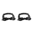 thumbnail image 3 of Minnieouse Diadema elástica elástica antideslizante Casual Yoga Bowknot Hairband Home Sports Sweatband Headwear Moda femenina Negro Negro 2piezas Minnieouse CBP265478, 3 of 6