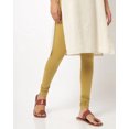 thumbnail image 1 of Dweep Sara Leggings en Coton Lycra Beige pour Femmes, Coupe Extensible, Taille Élastique, Confortables pour le Quotidien, 1 of 2
