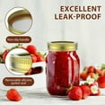 thumbnail image 3 of HAOAN 30Pcs Canning Jar Lids with Rings Good Sealing Canning Lids Practical Mason Jar Lids Metal Jar Lids Jar Canning Lids with Date Line for Mason Jar Canning Food Spices, 3 of 10