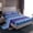 Blue Purple, variant on jejeloiu Retro Boho Aztec Twin Sheet Sets,Blue Vintage Geometric Bedding For Adults 3pcs