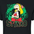thumbnail image 3 of Hey Arnold! - Ho Ho Ho Stinko - Juniors Cropped Cotton Blend T-Shirt, 3 of 5