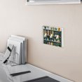 thumbnail image 5 of Yayeee Toggle Light Switch Wall Plate 2-Gang 4.56"x4.48" Decorative Outlet Cover, White Shelf, 5 of 7