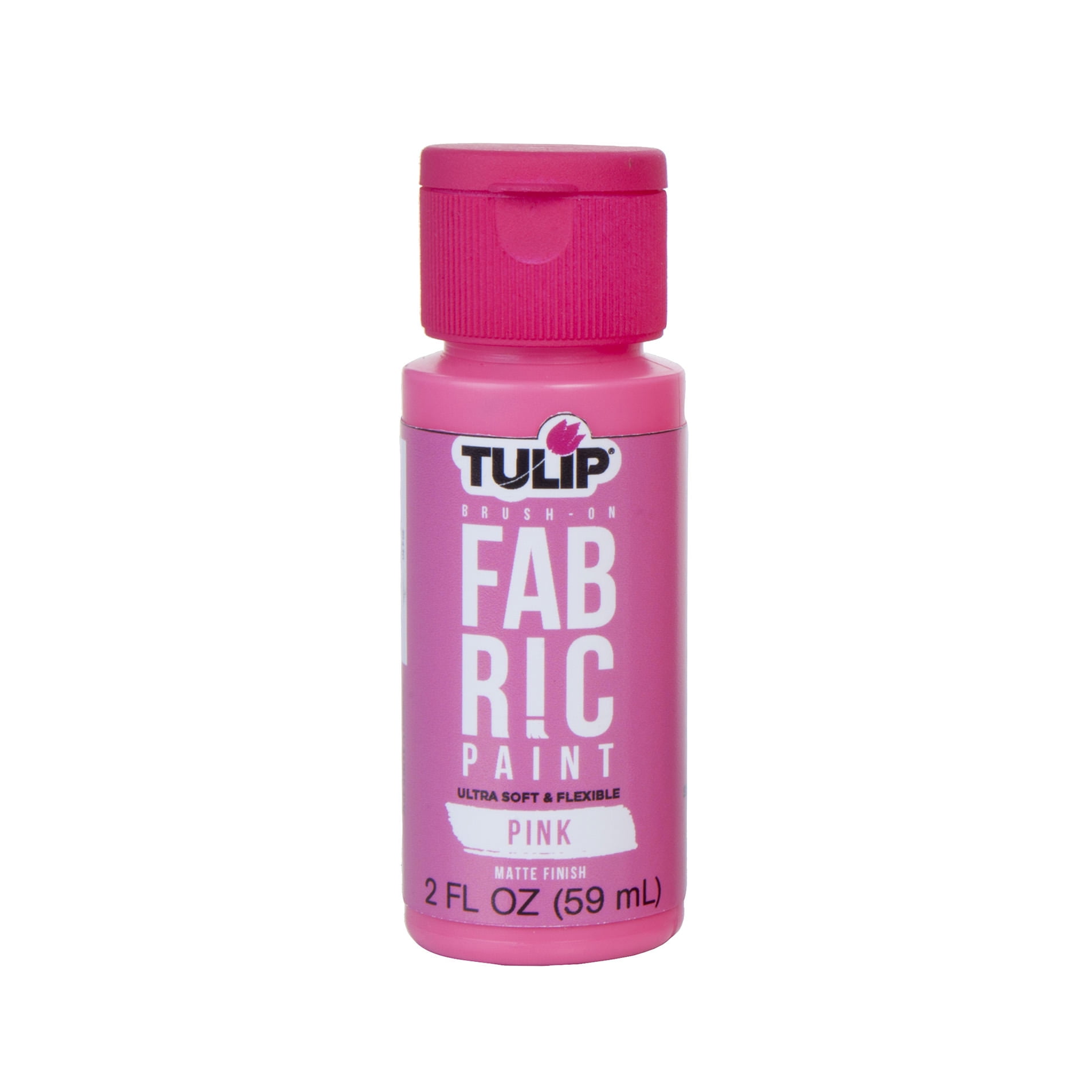 Tulip Pink BrushOn Fabric Paint, 2 Fl. Oz.