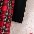 thumbnail image 6 of Wavsuf Toddler Girls Dress Sets, Cotton Long Sleeve Classic Plaid Fashion Princess Dress with Hat Red, 6 of 8