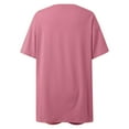 thumbnail image 6 of RMGVDSD Women's Shorts Suit Summer Casual Round Neck T Shirt And Athletic Shorts Set Comfortable Sports Wear Comfort Fit Women Outfits, 6 of 6
