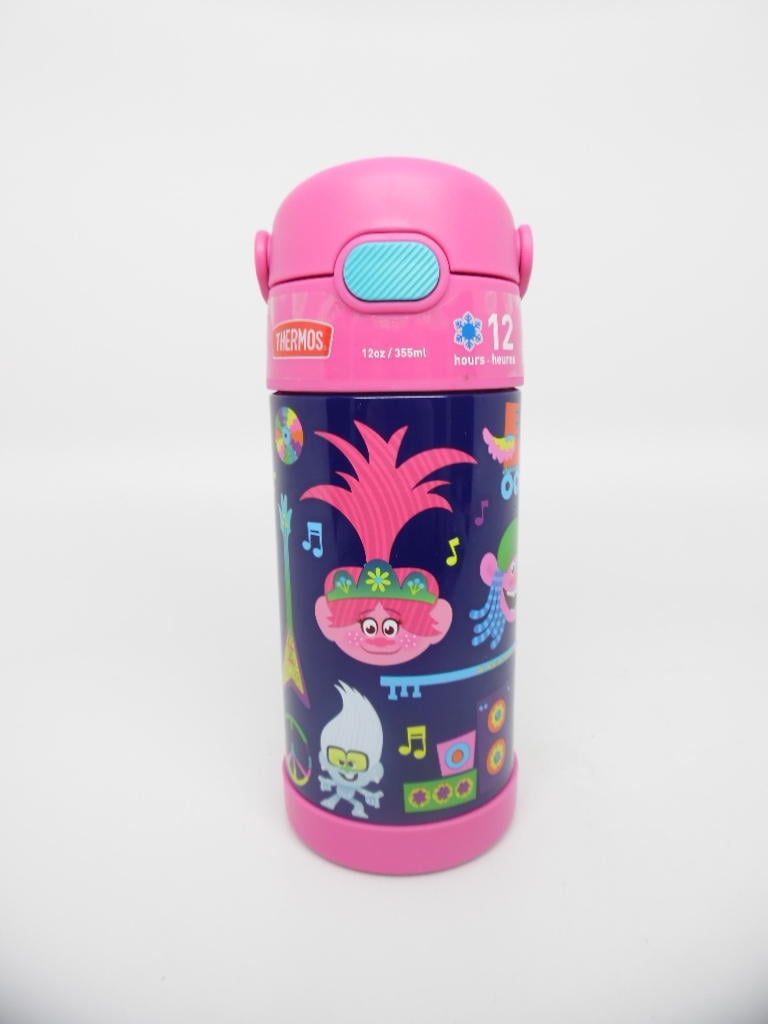 Best Buy: Thermos Trolls 12-Oz. FUNtainer Bottle Pink F4017TOT6