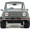 thumbnail image 3 of 1973 Ford Bronco Pickup Truck Gray with Black Stripes with Extra Wheels "Just Trucks" Series 1/24 Diecast Model Car by Jada, 3 of 6